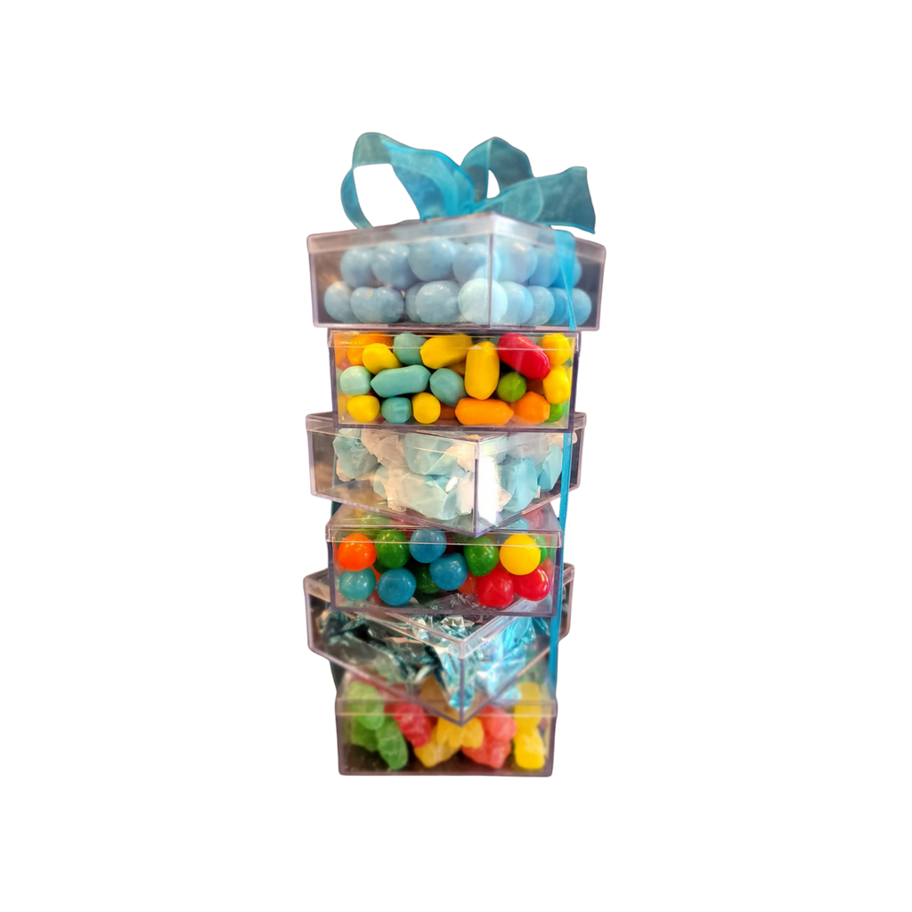 Assorted Candy Tower- Blue