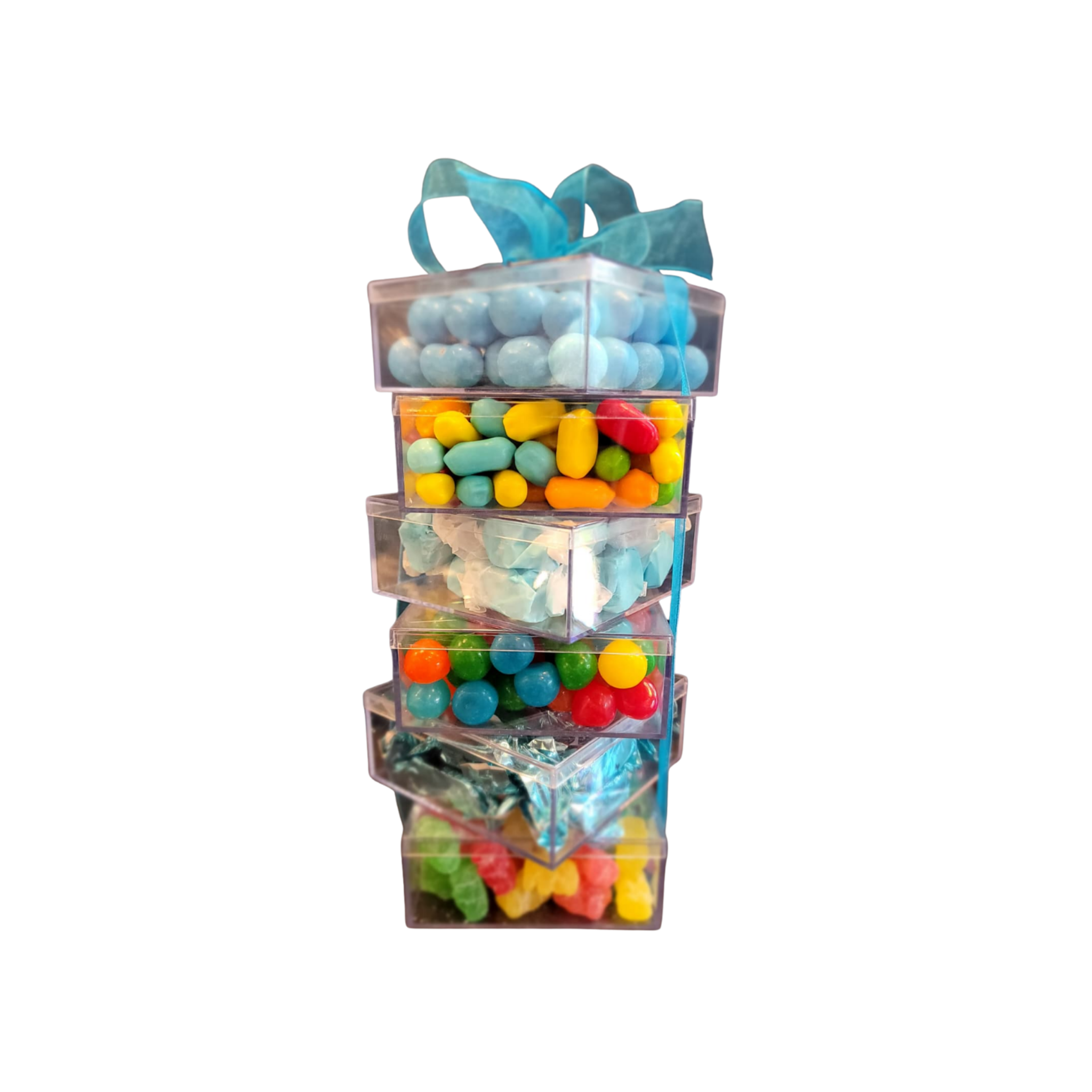 Assorted Candy Tower- Blue