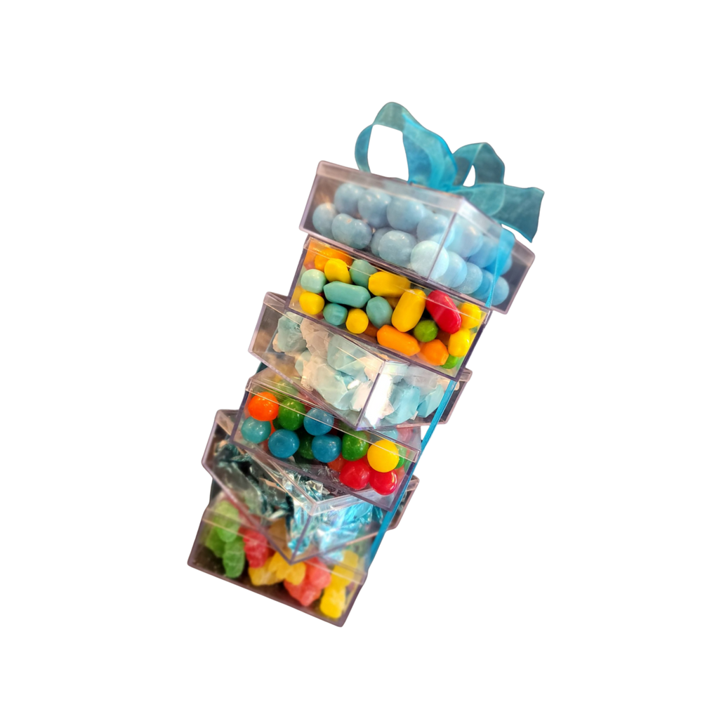 Assorted Candy Tower- Blue