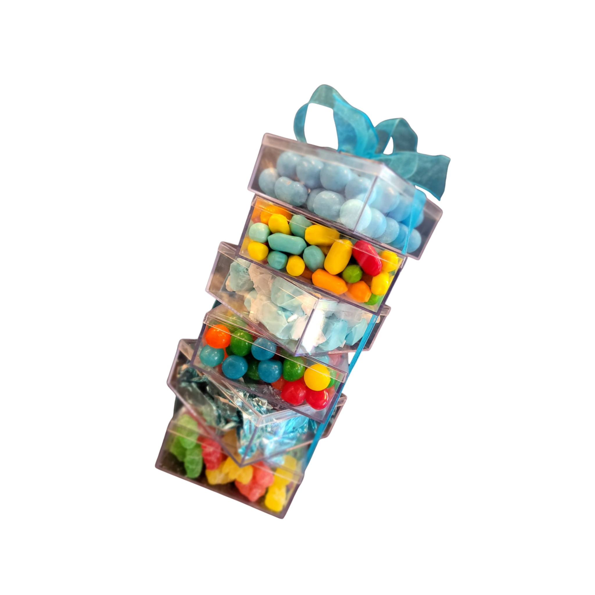 Assorted Candy Tower- Blue