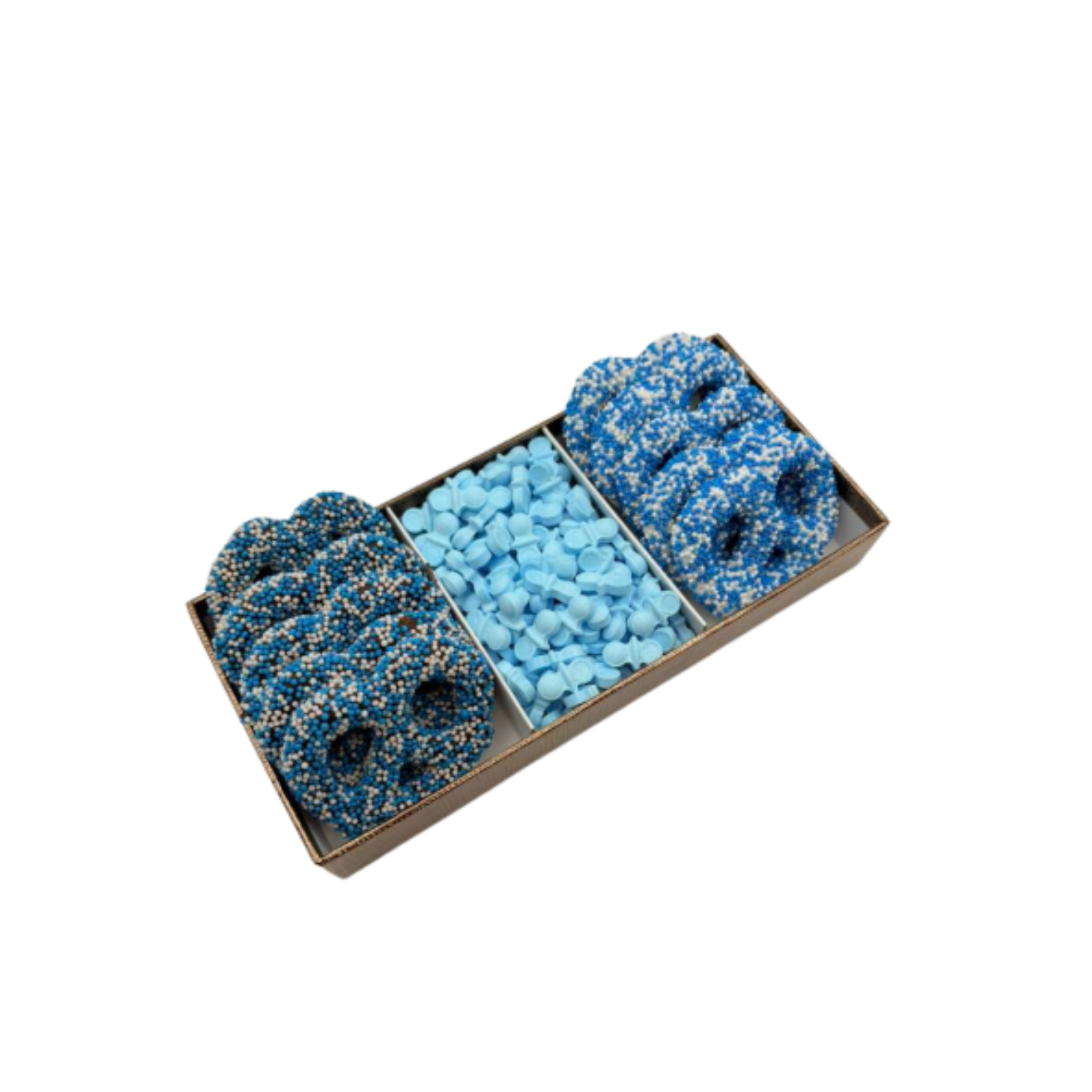Pretzels With Candy - Blue