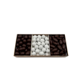 Chocolate In 3 Section Tray - Standard