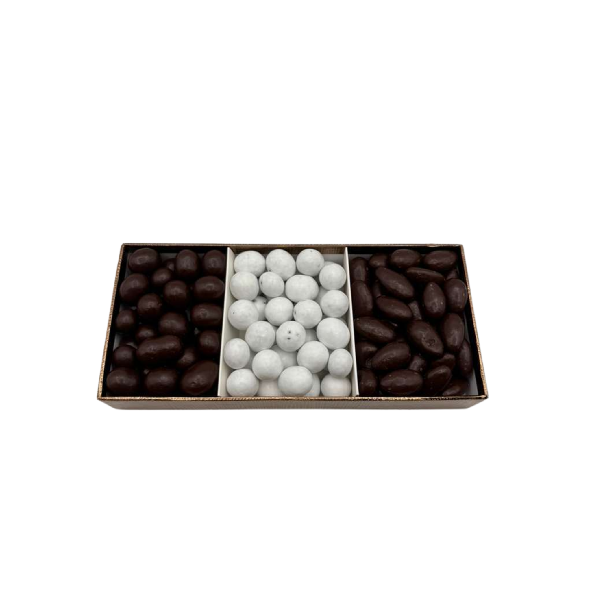 Chocolate In 3 Section Tray - Standard