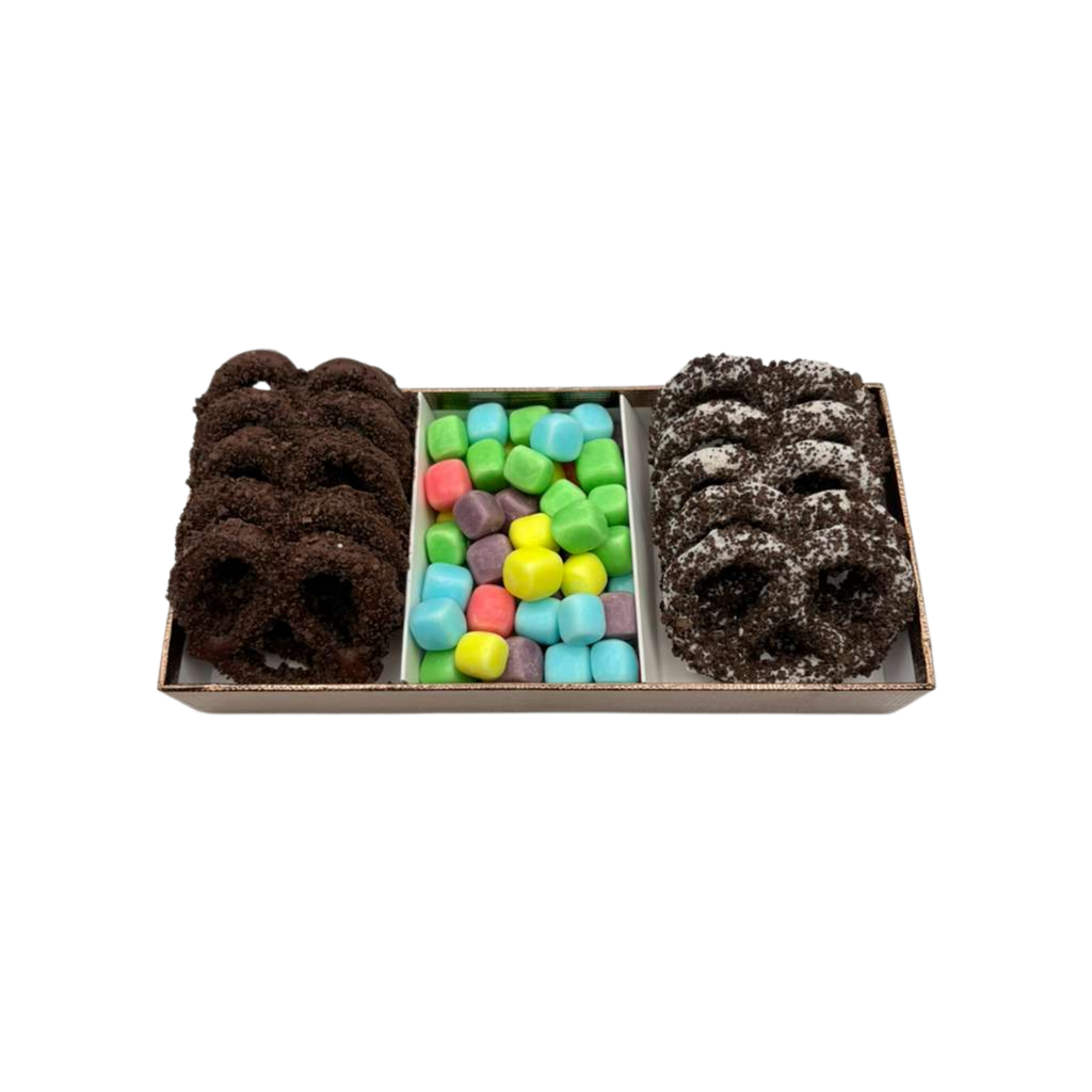 Chocolate Covered Pretzels With Candy - Standard