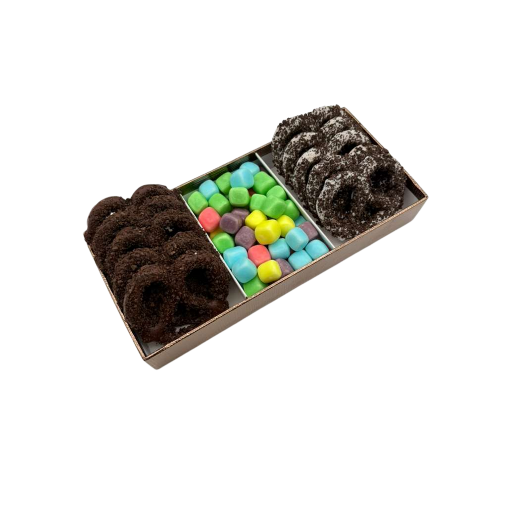 Chocolate Covered Pretzels With Candy - Standard
