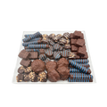 Assorted Chocolates On Lucite Tray – Blue