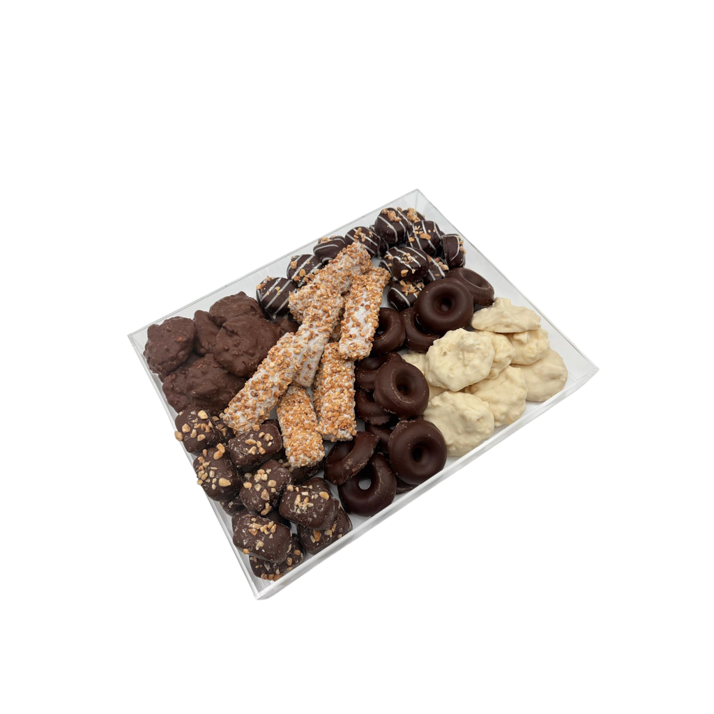 Assorted Chocolate On Lucite Tray - Standard
